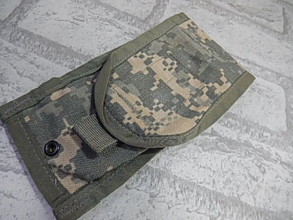 S98 ◆ACU MAG POUCH M4/M16 ダブルマガジンポーチ◆米軍◆サバゲー！_画像3