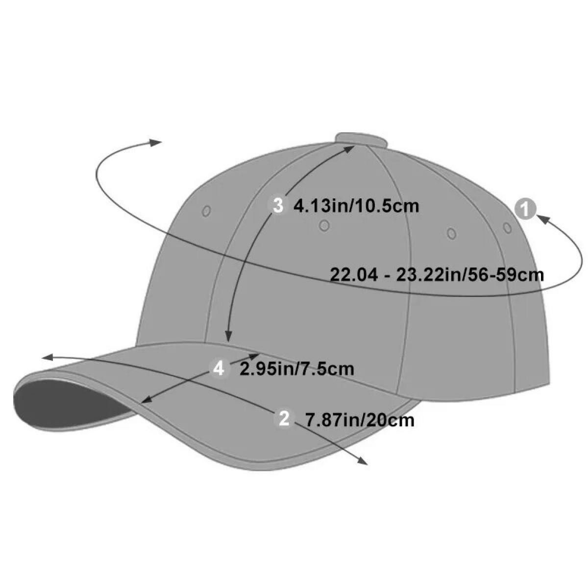 新品 ベースボールキャップ メンズ ブラック 黒色 帽子 野球帽 大きい ロゴ