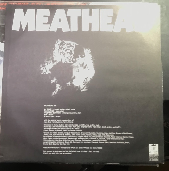 Meathead Street Knowledge / Helter Skelter Records 1992 イタリアン　グラインドコア　インナーつき　VG++++_画像4