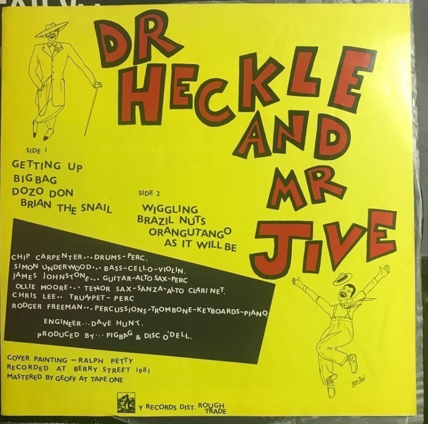 Pigbag / Dr Heckle And Mr Jive / Rough Trade / 1982 JAPAN インナーつき_画像4