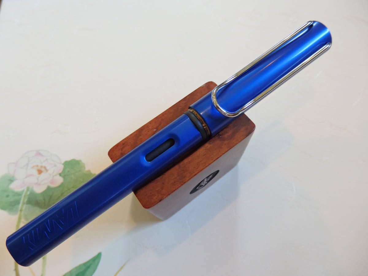 ◆【新品・未使用】ドイツ製　LAMY　ラミー　アルスター万年筆　　オーシャンブルー　ペン先：F_画像3