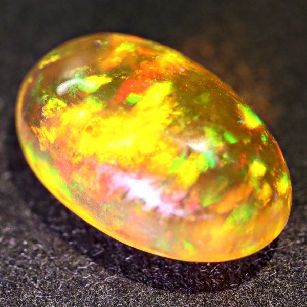 最高品質&遊色抜群!!1.740ct 天然ファイアオパール メキシコ産＜裸石 ルース ファイヤー fire opal 宝石 jewelry natural ジュエリー＞_画像2