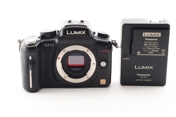 【訳あり】パナソニック Panasonic GH2 DMC-GH2 ブラック ボディ #2957A513_画像1