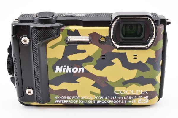 【ジャンク】ニコン Nikon COOLPIX W300 カムフラージュ #2977A536