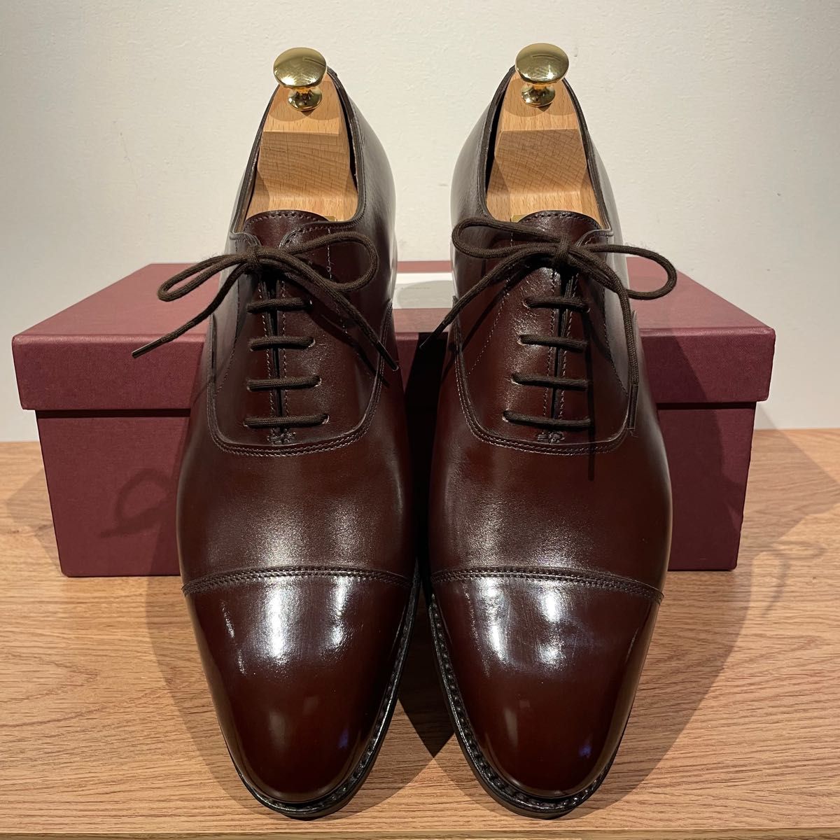 ジョンロブ CITY2 シティ2 ストレートチップ 7000ラスト 濃茶 8E John Lobb