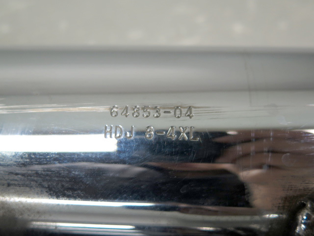 ハーレー XL883L スポーツスター 純正 マフラー サイレンサー 64853-04 (201102DJ0310)の画像10