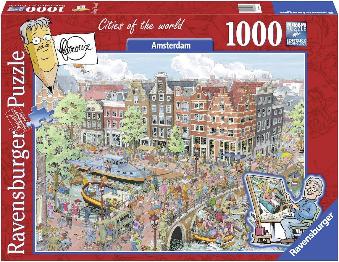 RAV 19192 1000ピース ジグソーパズル ドイツ発売 Fleroux Amsterdam アムステルダム_画像1