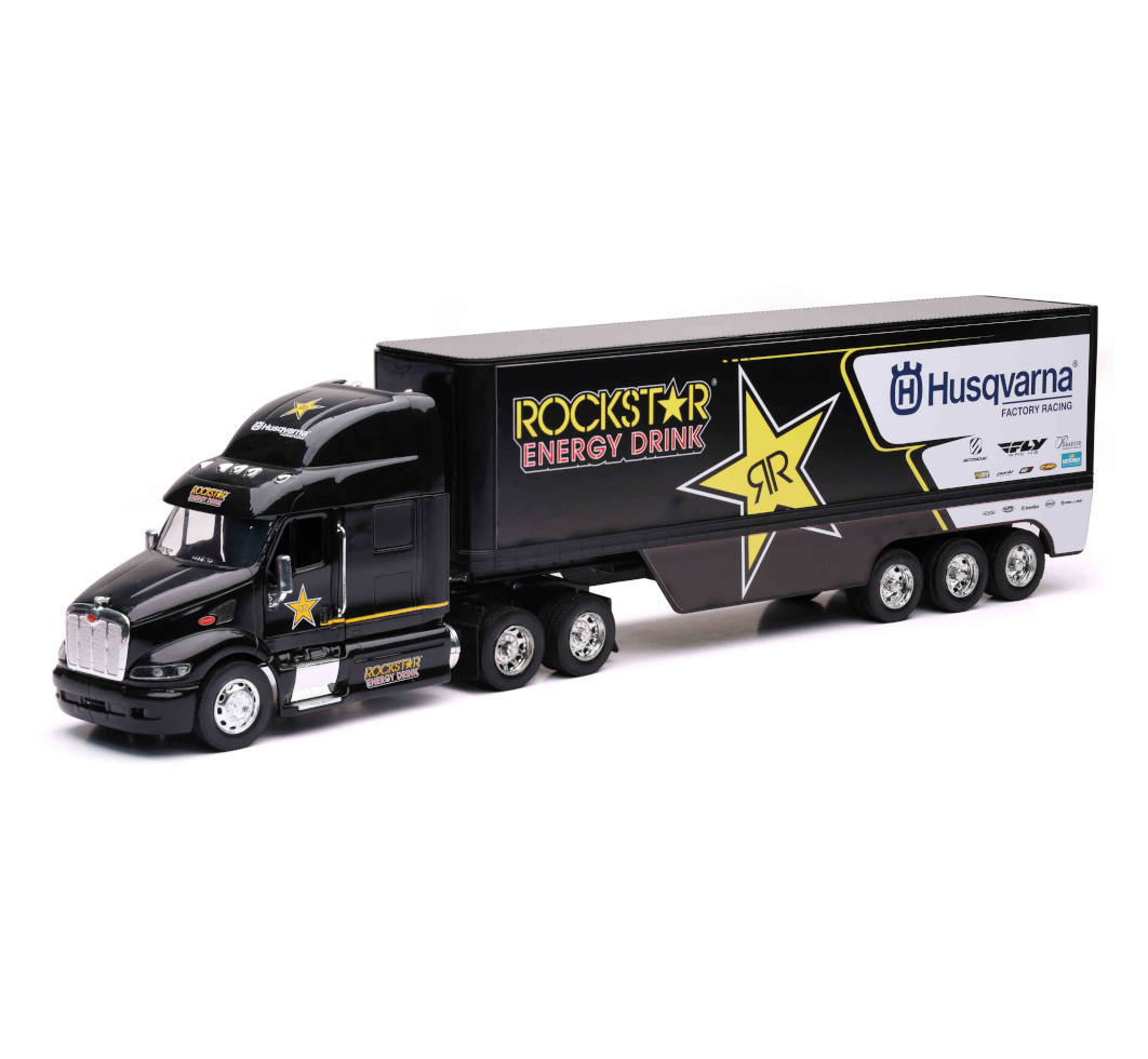 ビッグサイズ!モトクロス ハスクバーナTEAMトレーラー1/32(全長57cm)在庫あり即納! ロックスター/TC65/TC85/FC250/オフロード/ROCKSTAR