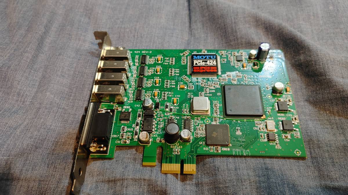 MOTU PCIe-424 + HD192 + 24i/o(おまけ)　　　　オーディオインターフェース_画像6