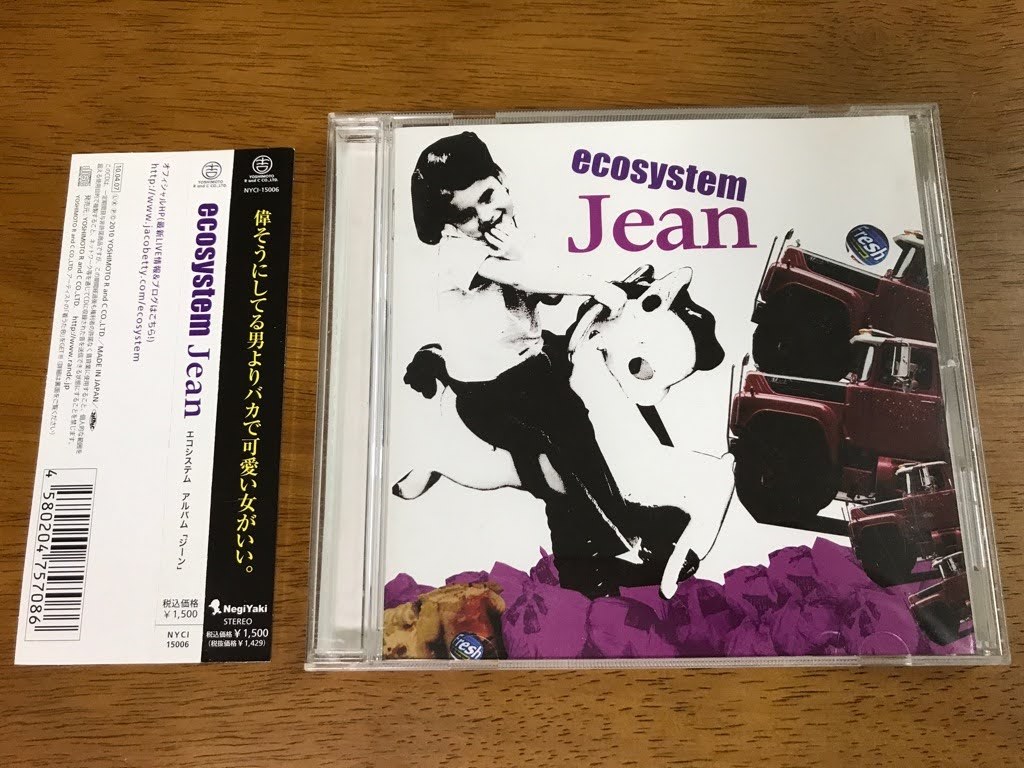 B6/CD エコシステム ジーン NYCI-15006 帯付き ecosystem Jean_画像1