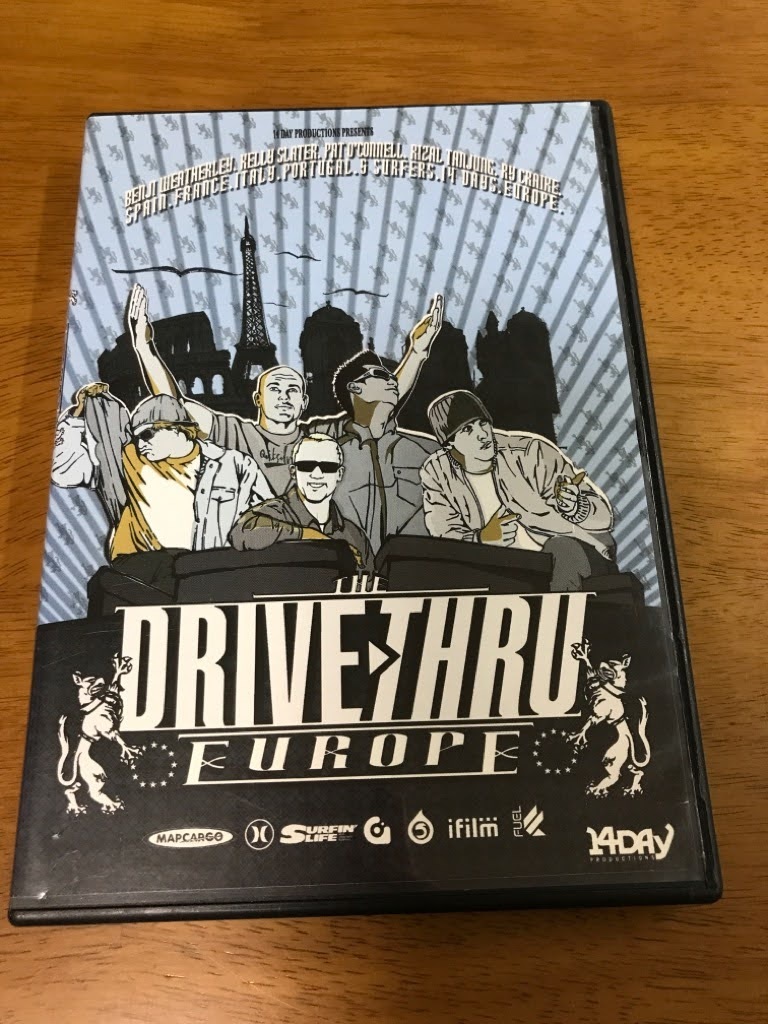 D6/DVD DRIVE THRU EUROPE サーフィン_画像1