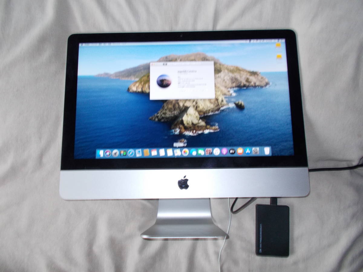 人気カラーの 17. iMac 21.5 inch・2012・中古・HDDをSSDに換装