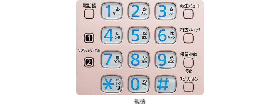  Panasonic answer phone machine . story vessel cordless type VE-GD56-N or VE-GZ51-N( parent machine only, cordless handset none ) trouble telephone measures Chinese character display 
