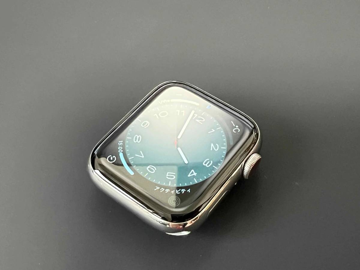 国内配送】 Apple Watch まあまあ綺麗 シルバーステンレススチール