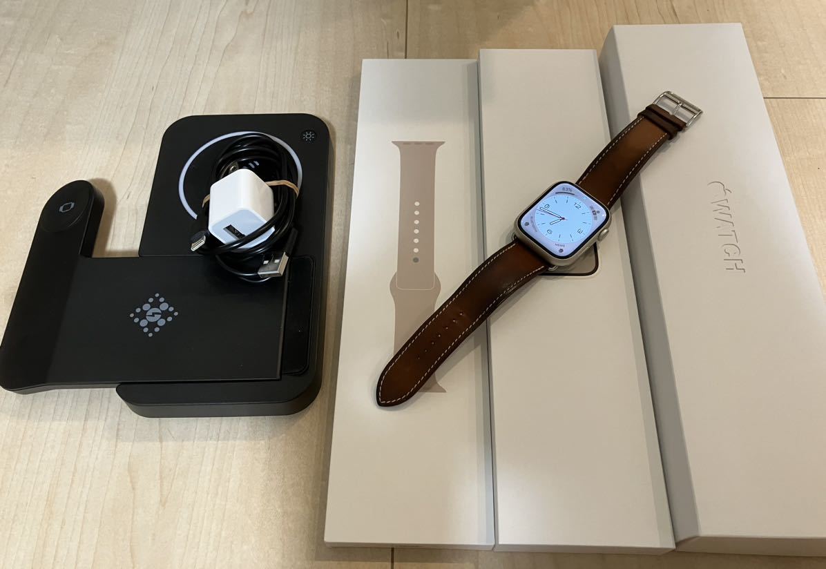 正規逆輸入品】 【エルメスバンド付き/即決格安美品】Apple Watch