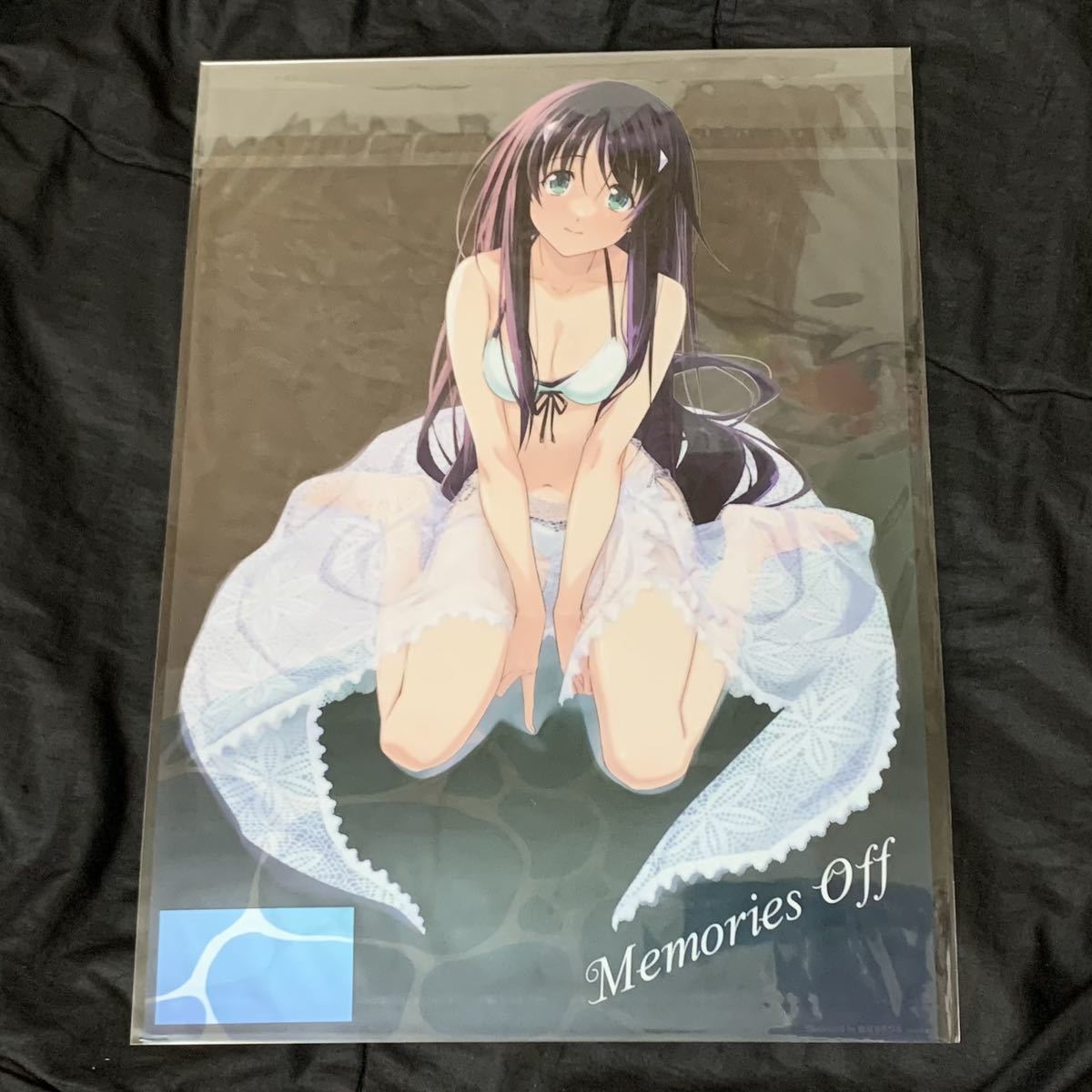 MAGICくじ メモリーズオフ シリーズ B賞 陵いのり クリアポスター B-4　(マジくじ ONLINE オンラインくじ メモオフ Memories Off )_画像2