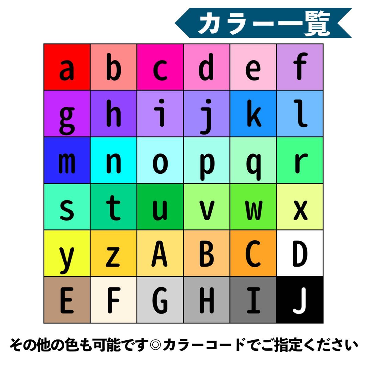 うちわ文字　連結文字パネル　ネームボード　オーダー