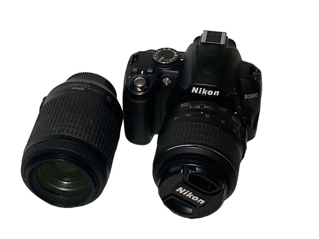 Nikon デジタル一眼レフカメラ D3000 ダブルズームキットD3000WZ