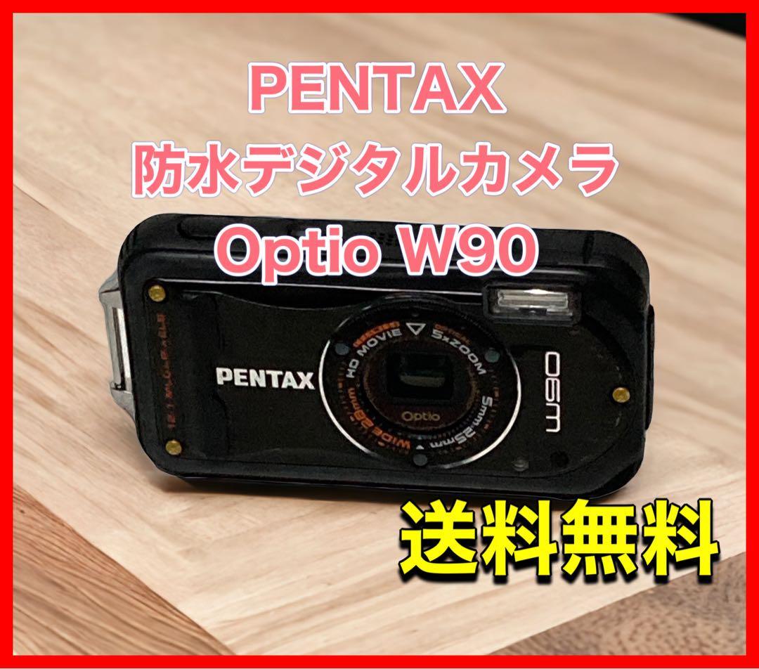 PENTAX 防水デジタルカメラ Optio W90 ブラック