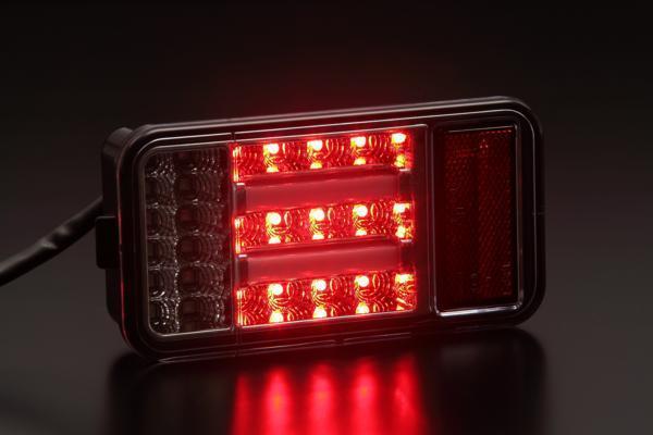 REIZ DA63T キャリィ LEDテールランプ レッドスモーク/クローム_画像3
