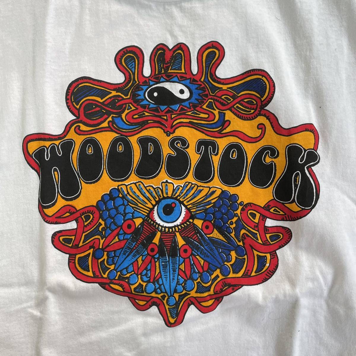 90s WOOD STOCK ウッドストック フェス Tシャツ vintage ヴィンテージ_画像3