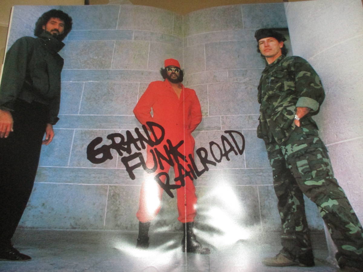 ツアー・パンフレット グランド・ファンク・レイルロード　Grand Funk Railroad　GFR　1982年　JAPAN TOUR_画像6