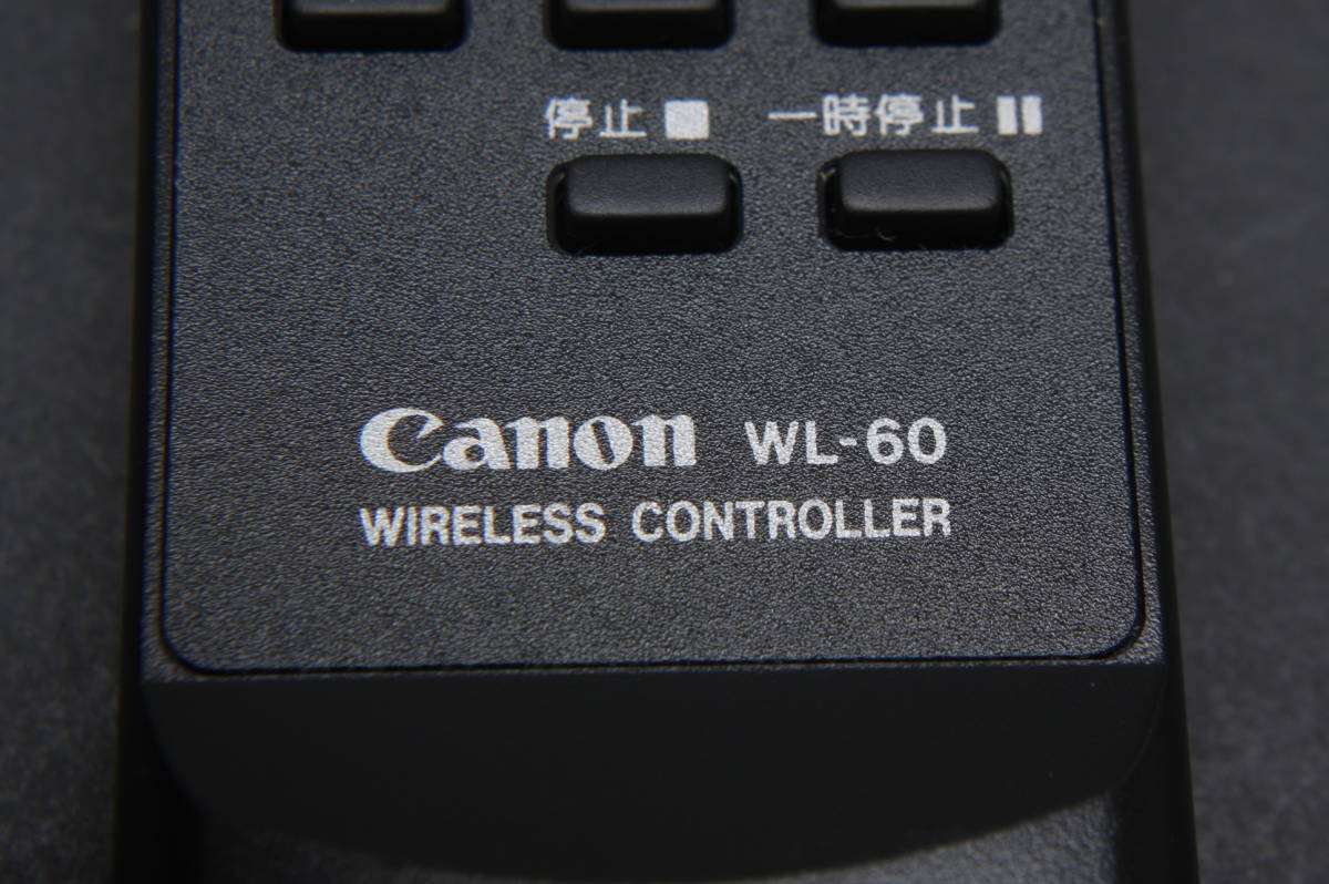 3456 operation not yet verification Canon Canon WIRELESS CONTROLLER wireless controller remote control WL-60