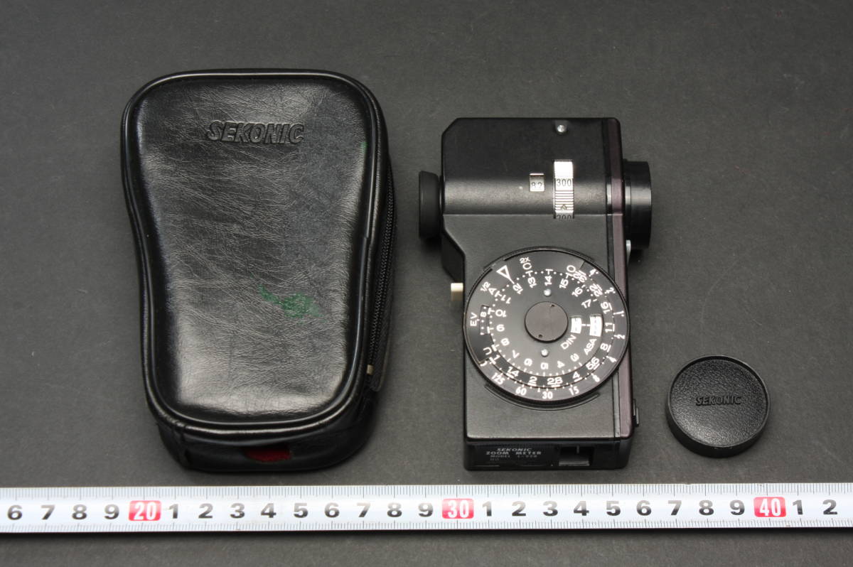 3446 ジャンク 露出計 SEKONIC セコニック ZOOM METER L-228 ケース付