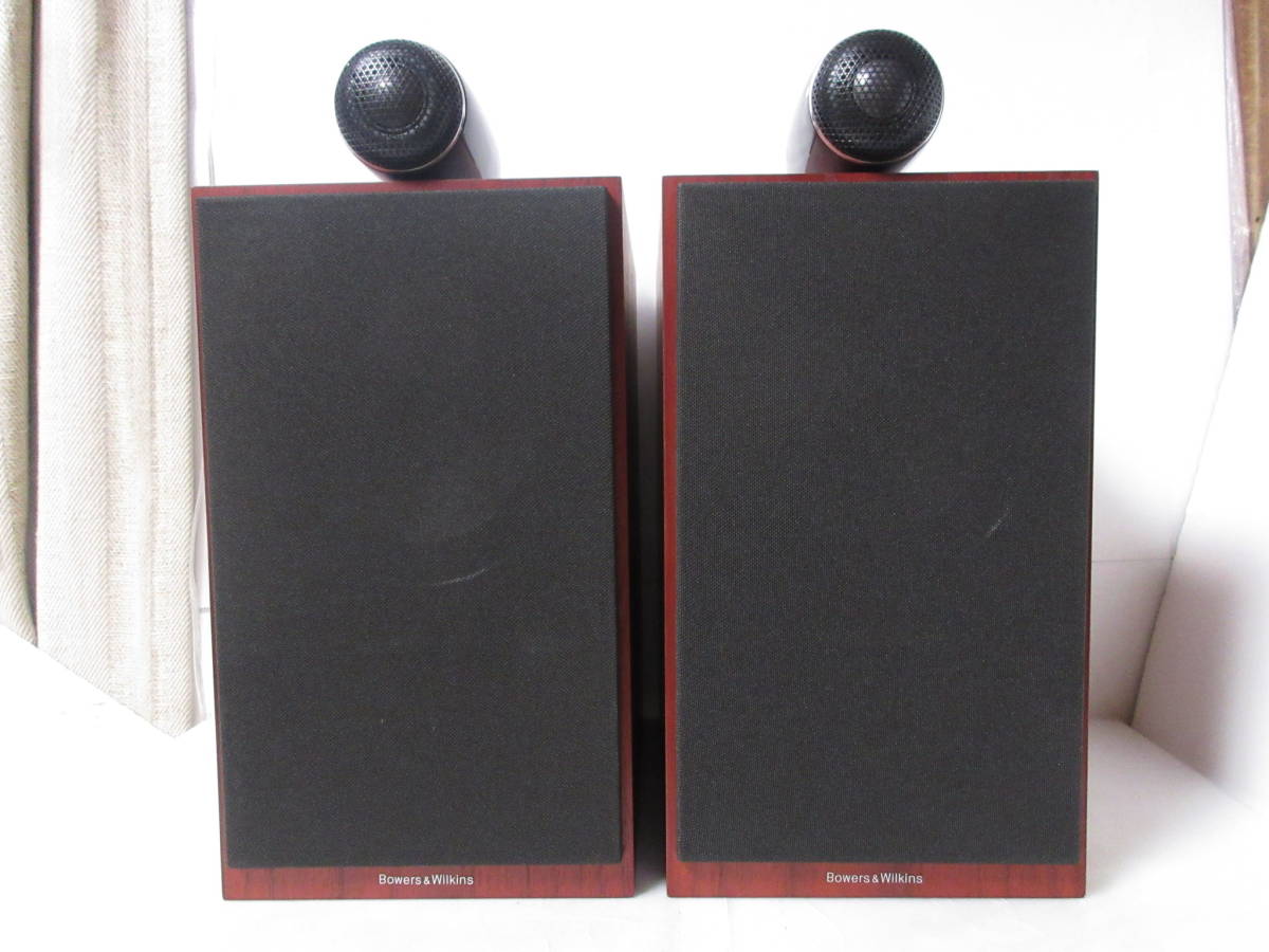 Bowers & Wilkins　705 S2 [ローズナット ペア]　展示美品1年保証　スタジオからヒントを得たスタンドマウントスピーカーOQ_画像2