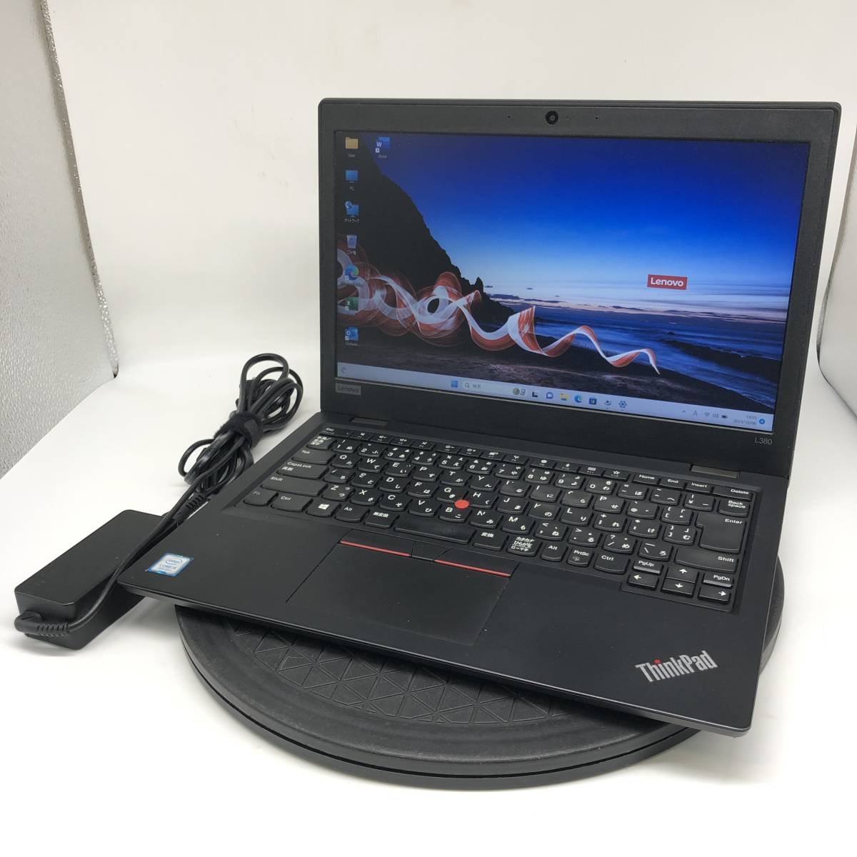 【処分特価】レノボ Lenovo ThinkPad L380 CPU Core i5-8250U RAM8GB SSD256GB カメラ Windows11 Office付 中古 PC ノートパソコン ③_画像1