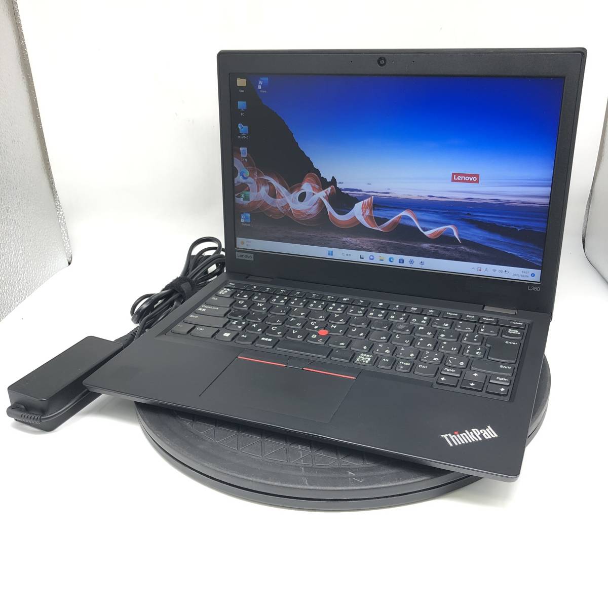 【処分特価】レノボ Lenovo ThinkPad L380 CPU Core i5-8250U RAM8GB SSD256GB カメラ Windows11 Office付 中古 PC ノートパソコン ②_画像1