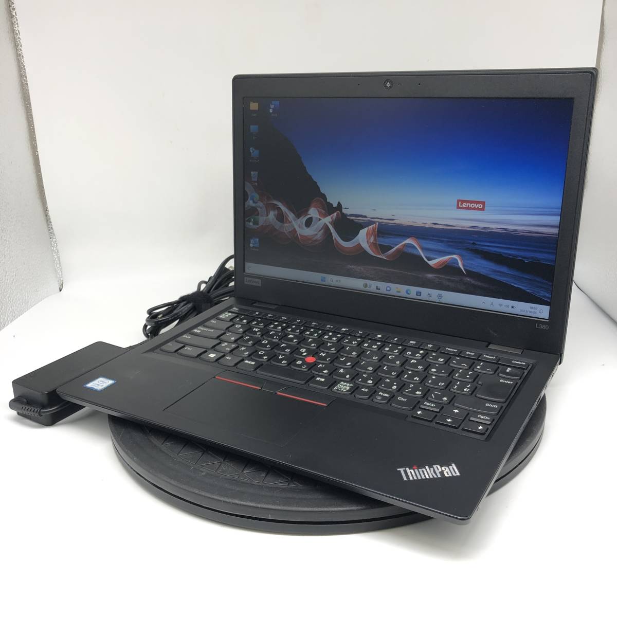 【処分特価】レノボ Lenovo ThinkPad L380 CPU Core i5-8250U RAM8GB SSD256GB カメラ Windows11 Office付 中古 PC ノートパソコン ⑫_画像1