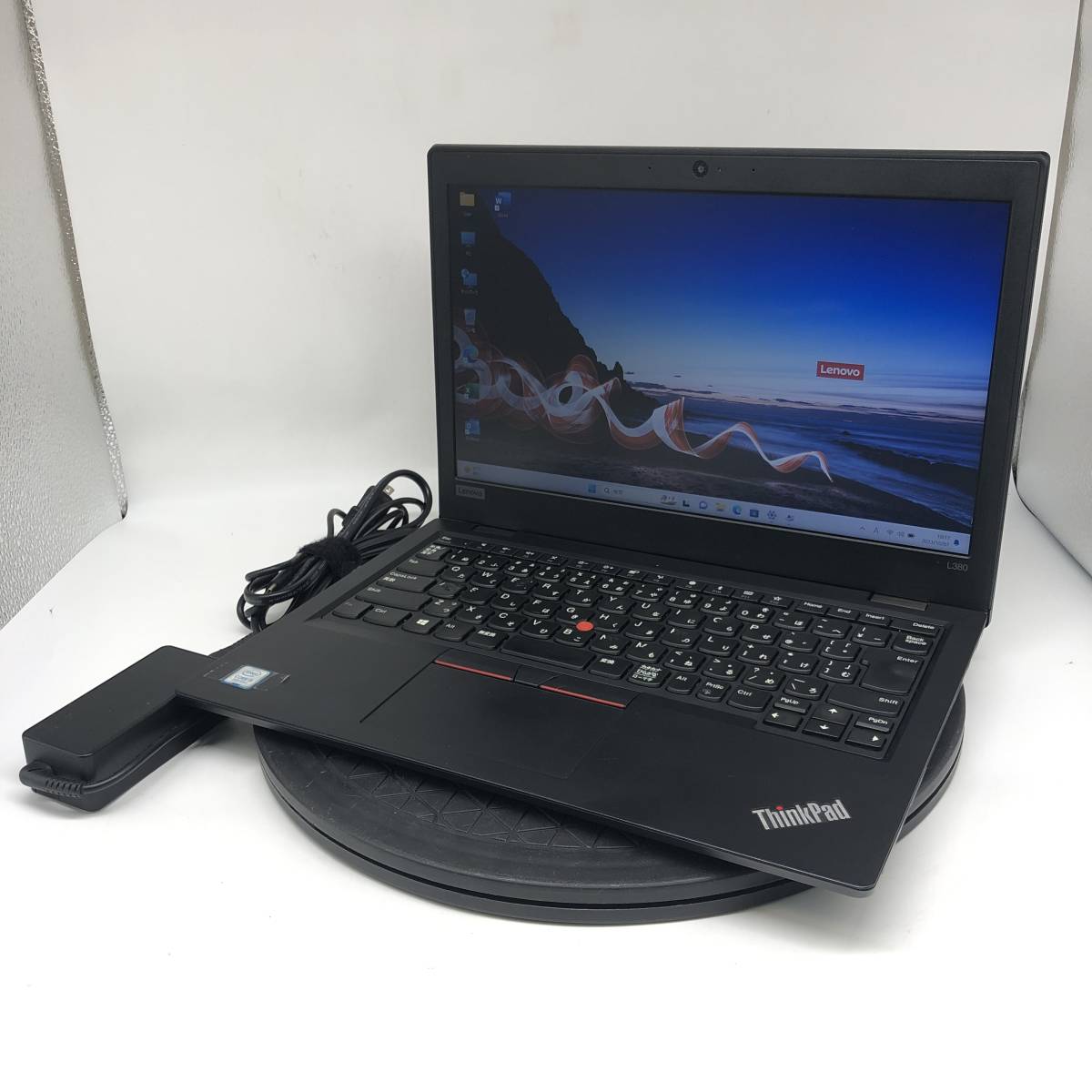 【処分特価】レノボ Lenovo ThinkPad L380 CPU Core i5-8250U RAM8GB SSD256GB カメラ Windows11 Office付 中古 PC ノートパソコン ⑭_画像1