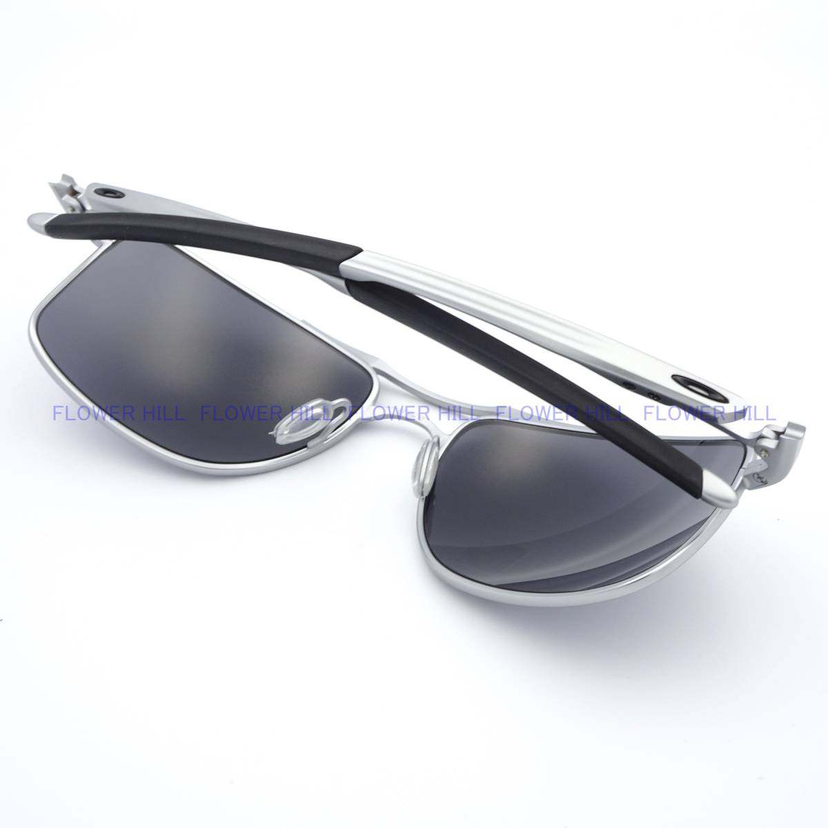 【新品・送料無料】 オークリー OAKLEY サングラス メタルフレーム GAUGE8 Mサイズ BLACK IRIDIUM OO4124-0757 メンズ レディース_画像9