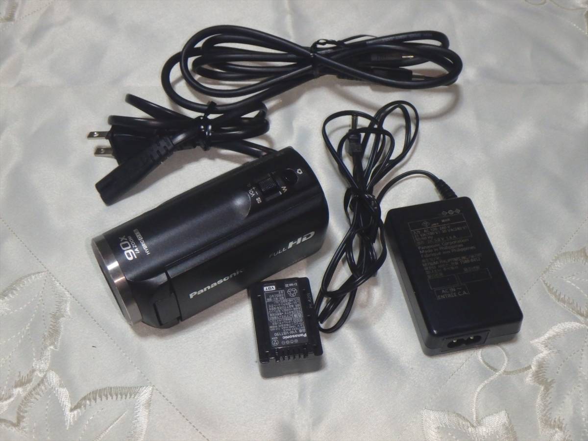 送料無料 Panasonic ビデオカメラ HC-V360M
