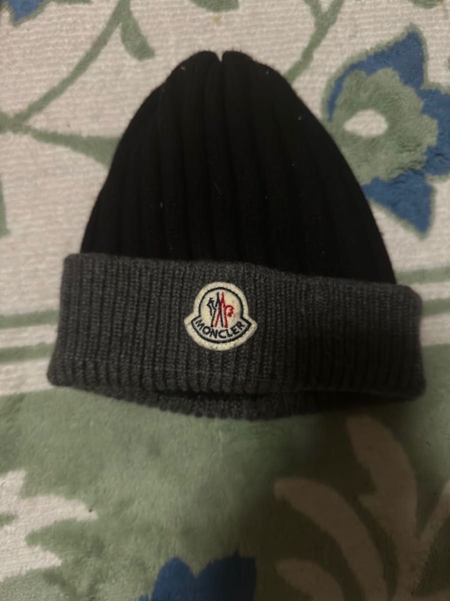 MONCLER ニットキャップ モンクレール ニット帽 ビーニー Yahoo!フリマ