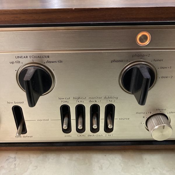 LUXMAN ラックスマン プリメインアンプ L-309【難あり品】一部チャンネル壊れ 中古 足取れ | ピュアオーディオ_画像3