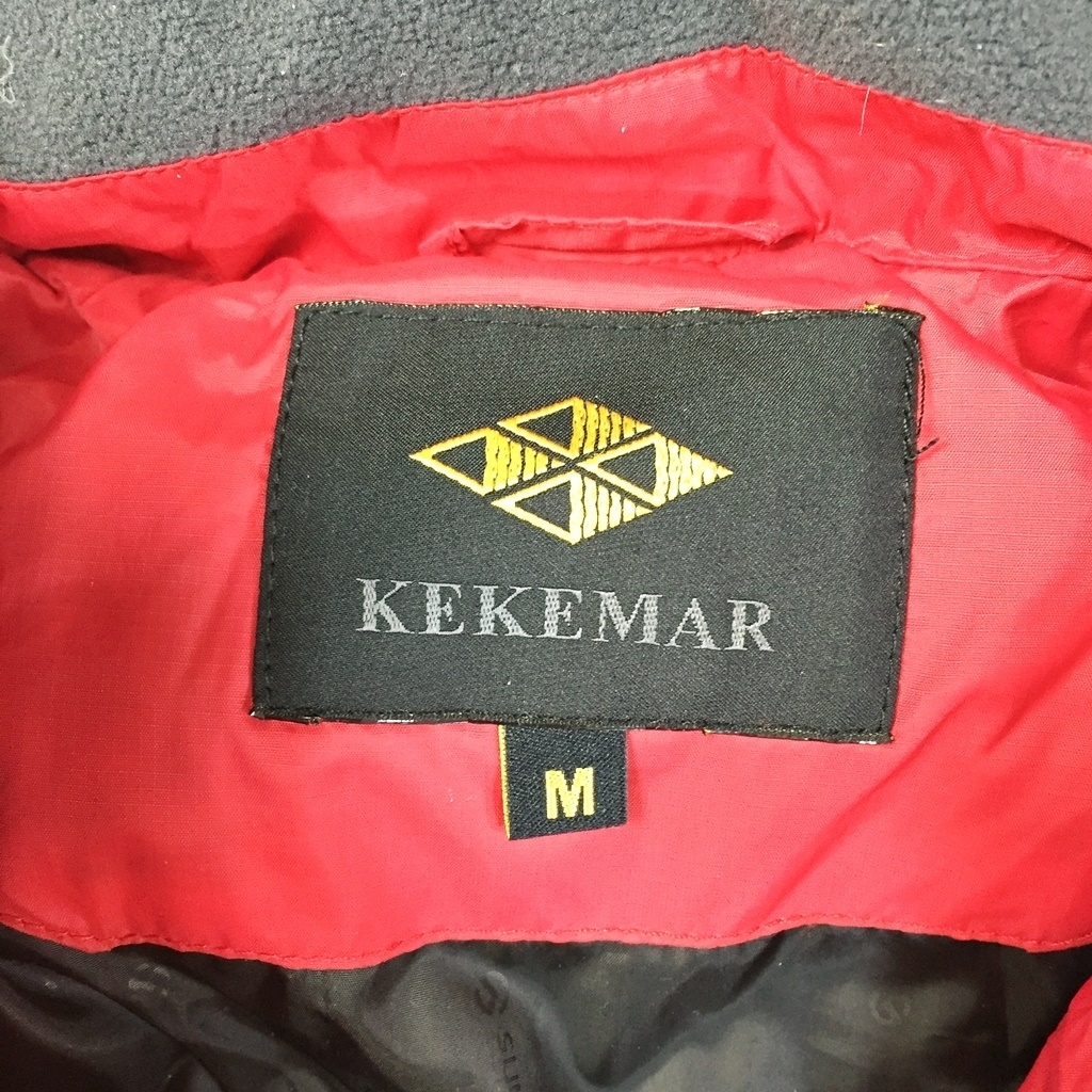 ◆お洒落な逸品◆ノルウェー発高級ブランド　KEKEMAR ジャケット ジャンパー ダウン メンズ レッド M K156 ｃ4244_画像4