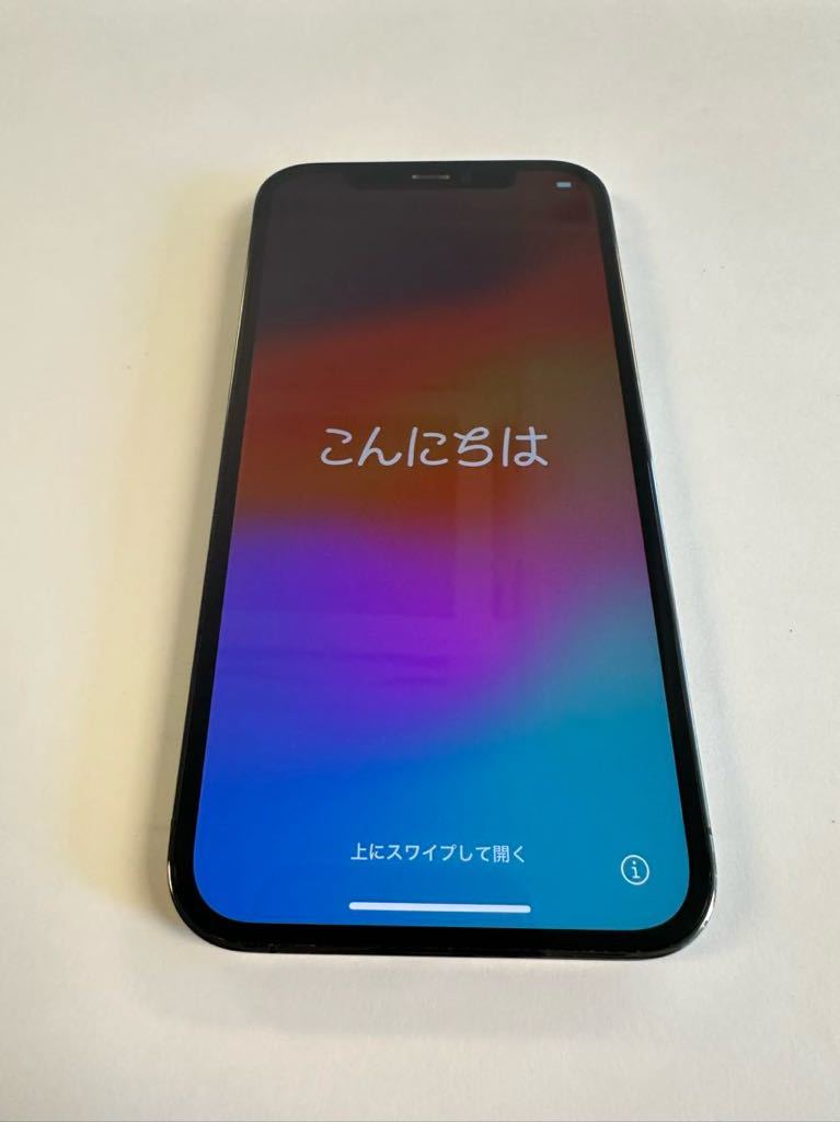 春夏新作 【simフリー】iPhone12 pro 256GB グラファイトMGM93J/A