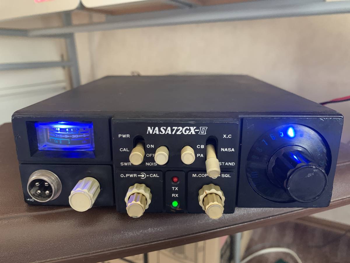 NASA72GX-Ⅱ ナサ CB無線 28MHz改造用 AM 送受信OK トラック NASA