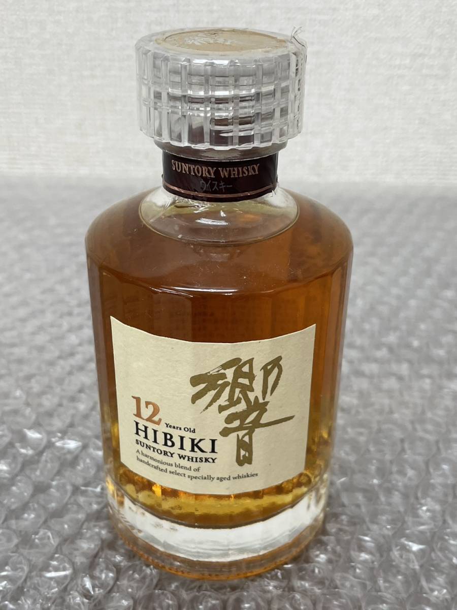 サントリー 響 HIBIKI ベビーボトル ウイスキー 180ml 43％+sobrape.com.br