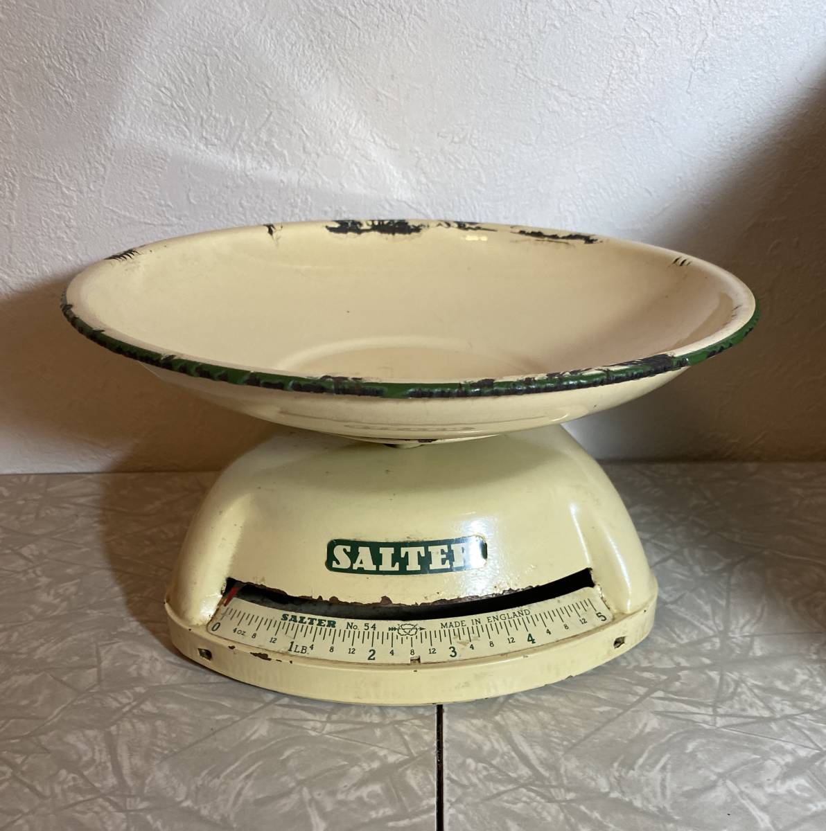 ★Vintage★　ソルター　キッチンスケール　イギリス製　　【 SALTER KITCHEN SCALE MID CENTURY MODERN 】_画像1