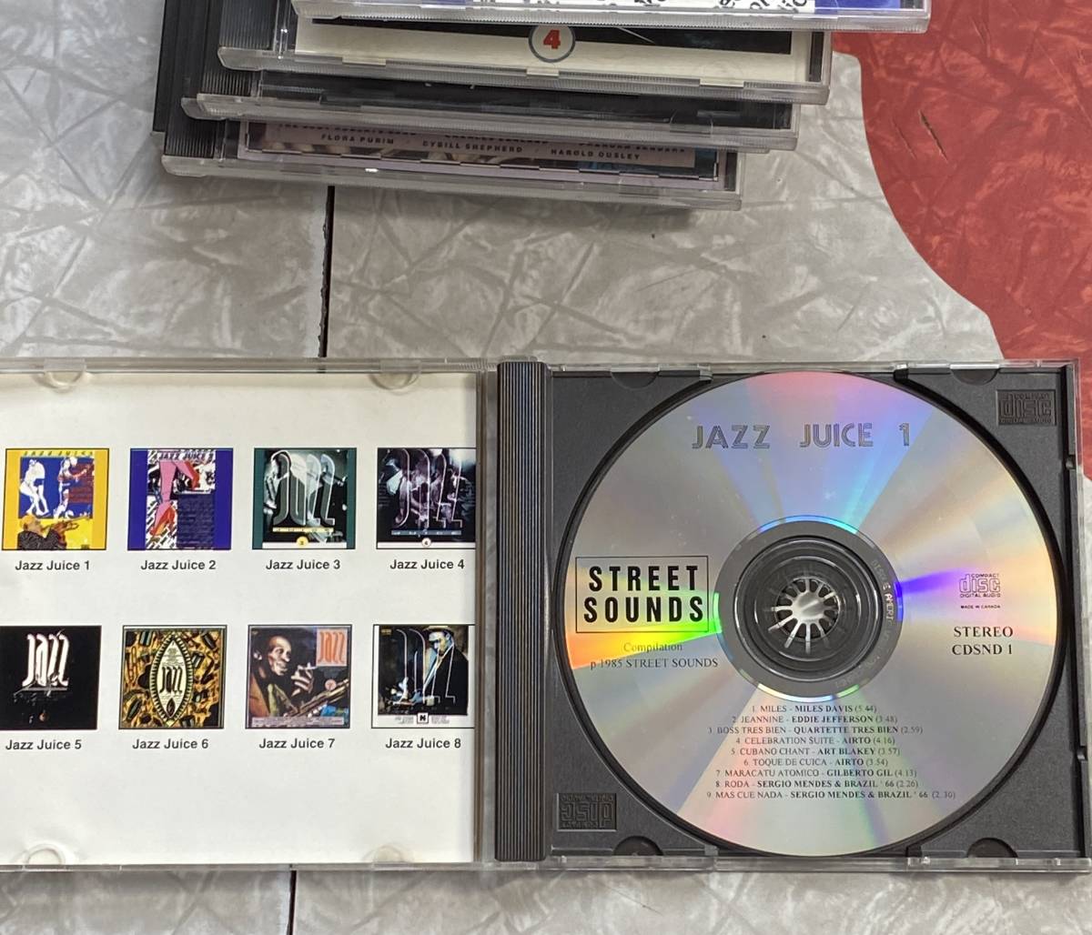 中古CD　8枚セット★　　Various Artists 　★ 　JAZZ JUICE 1〜8　/　STREET SOUND_画像4