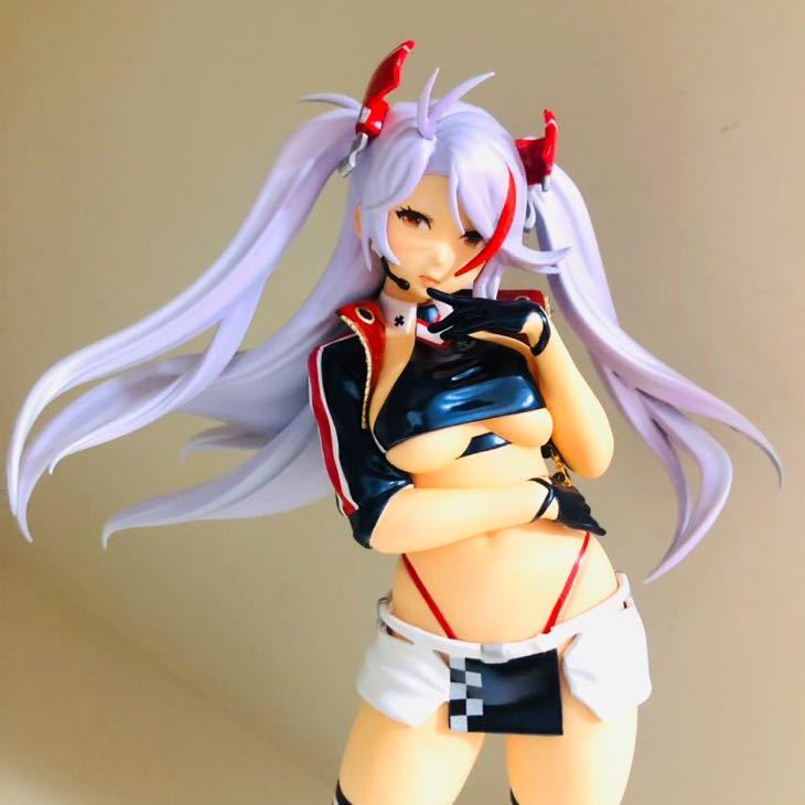 硫黄泉 アズールレーン プリンツ・オイゲン　ファイナル・ラップver ガレージキット 塗装済み完成品 WF TF ワンフェス　トレフェス_画像1