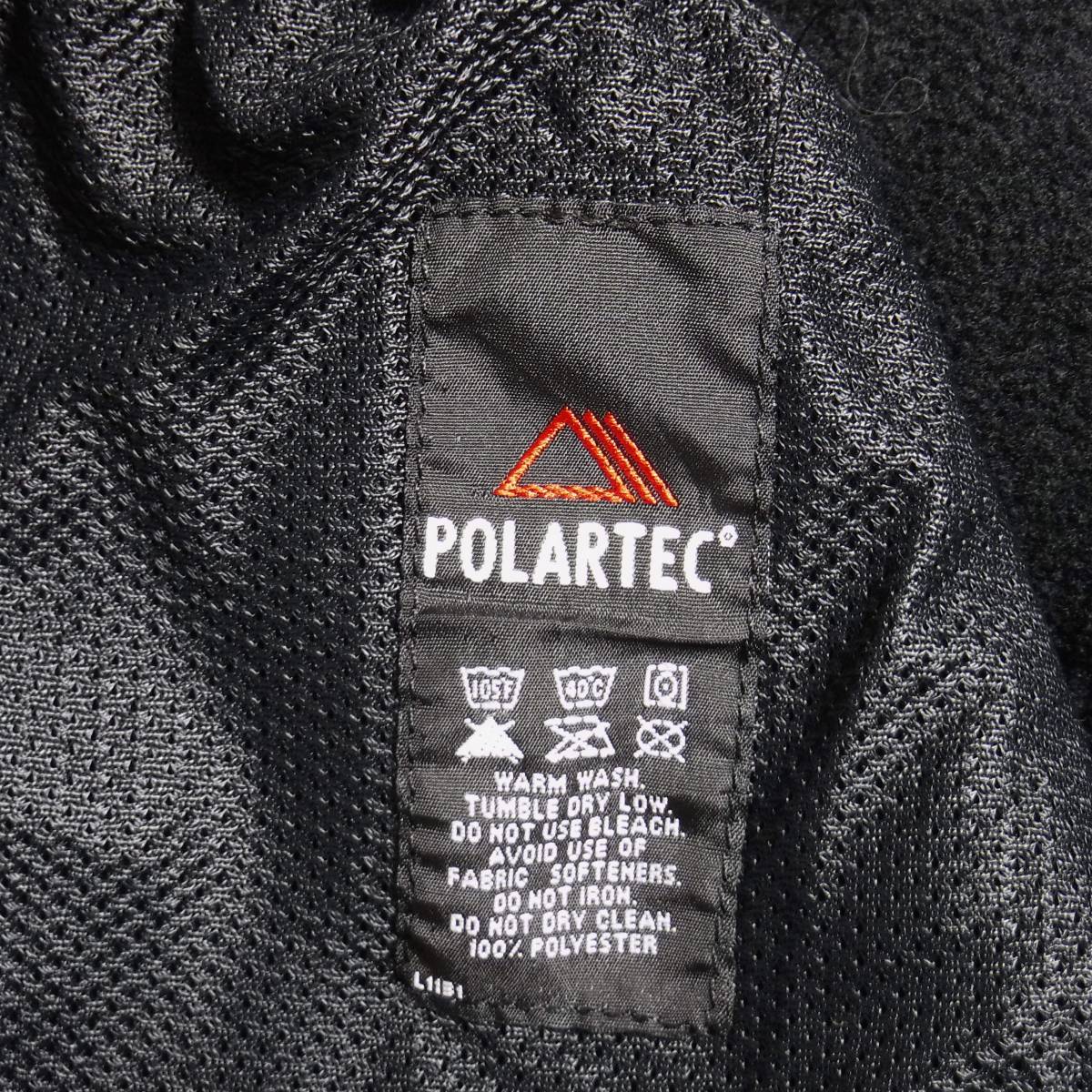 ▲▲▲ 美品 米軍 ECWCS GEN2 ポーラテック LARGE L フリース ブラック ジャケット POLARTEC CLASSIC 300 level 3_画像4