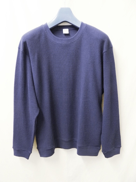 GICIPI ジチピ　新品未使用　サーマル　THERMAL CREW NECK 1サイズ NAVYSCYRO_画像1