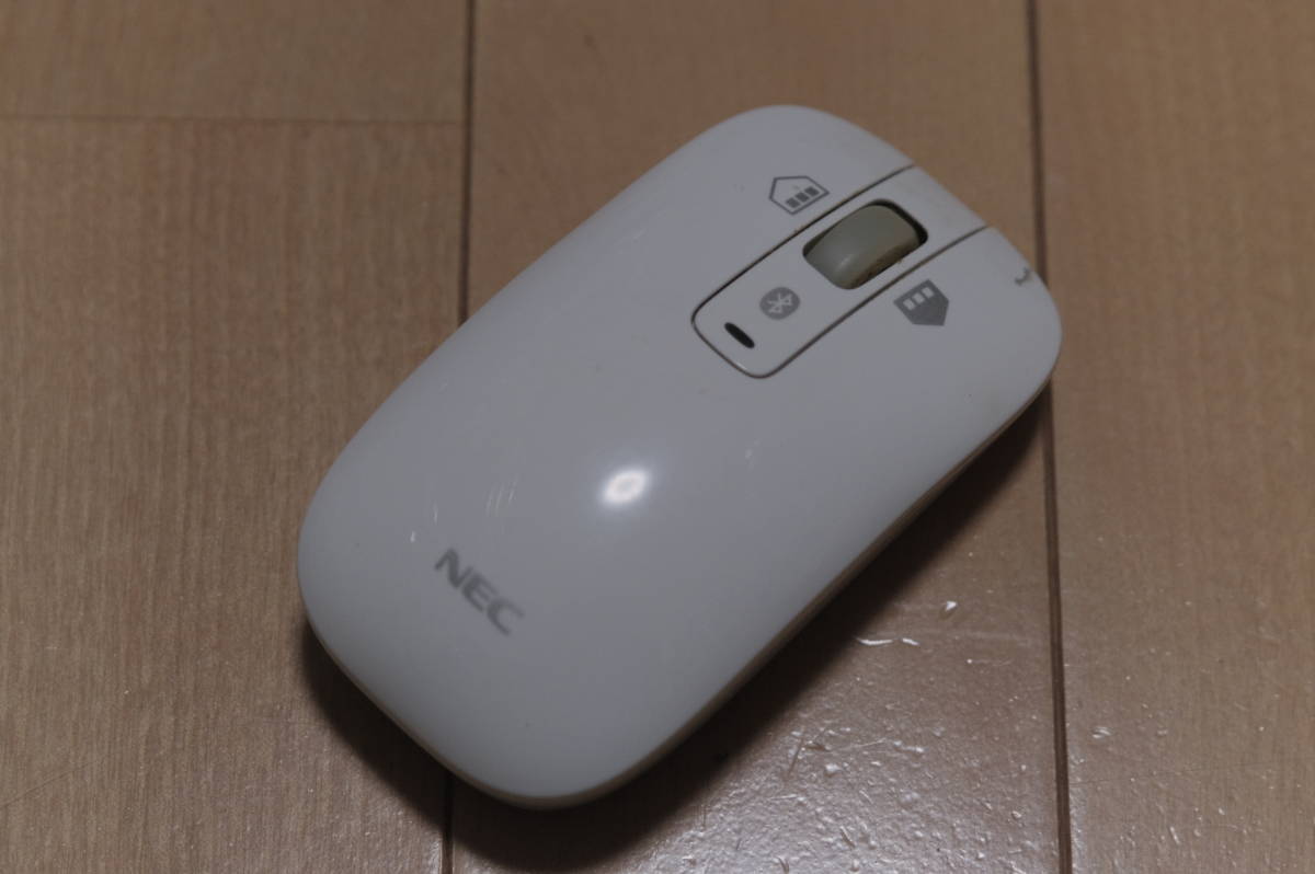 [即決]NEC (MT-1626) ワイヤレスマウス ホワイト 　Bluetooth接続_画像1