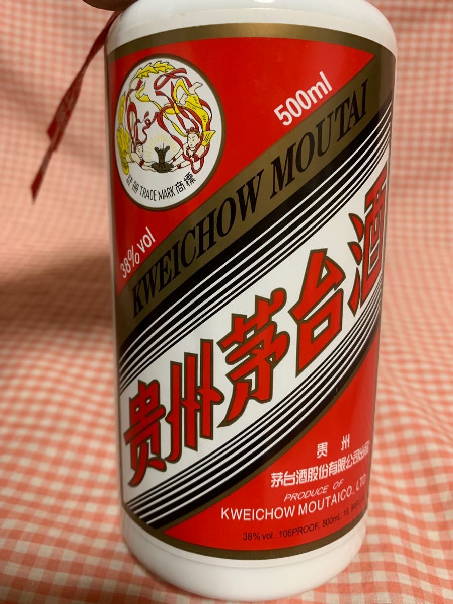 中国古酒　貴州茅台酒　マオタイ酒　38% 500ml  オマケ付き