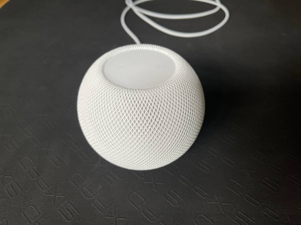 美品】Apple HomePod mini MY5H2J/A ホワイト 【正常動作品】(スマート