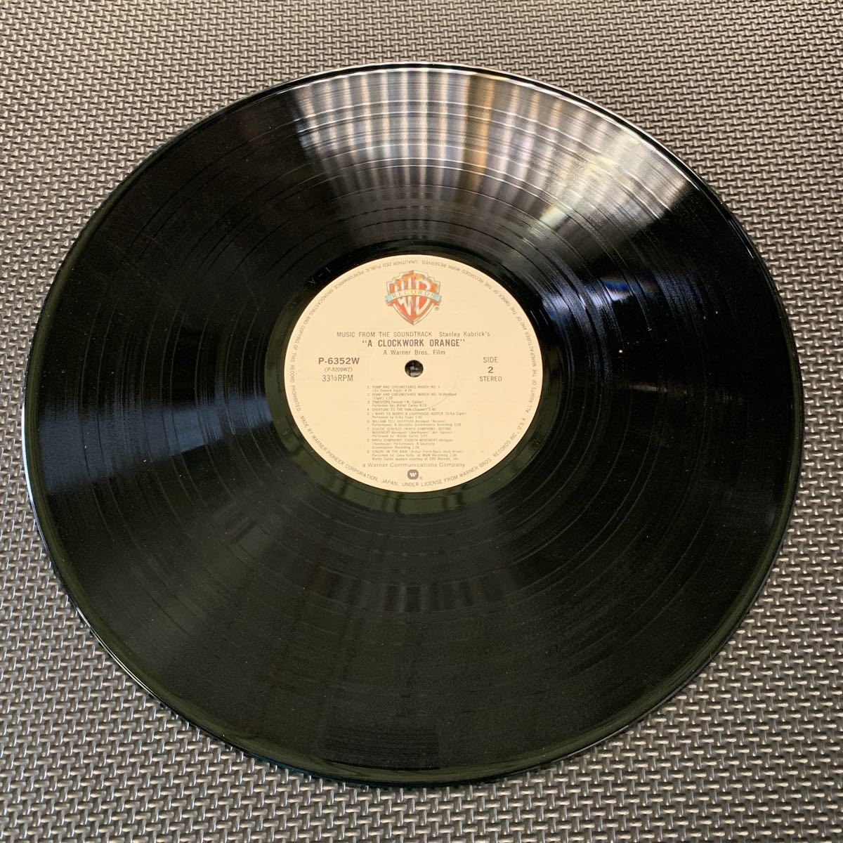 帯付・時計じかけのオレンジ・Stanley Kubrick's A Clockwork Orange・Warner Bros. Records・P-6352W・Soundtrack・OST・サントラ_画像4